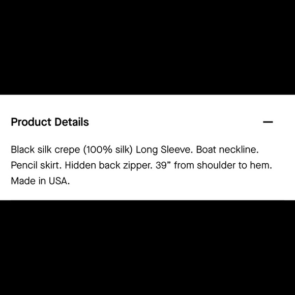 Reem Acra Black and Gold Silk Dress - Picture 5 of 12